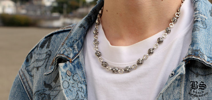 Chrome Hearts Cross Ball Cross Necklace - ネックレス